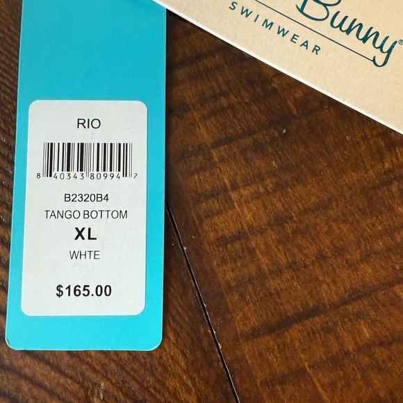 Beach Bunny White & Hold Rio Bikini Bottom, MRSP $148 - Picture 10 of 10